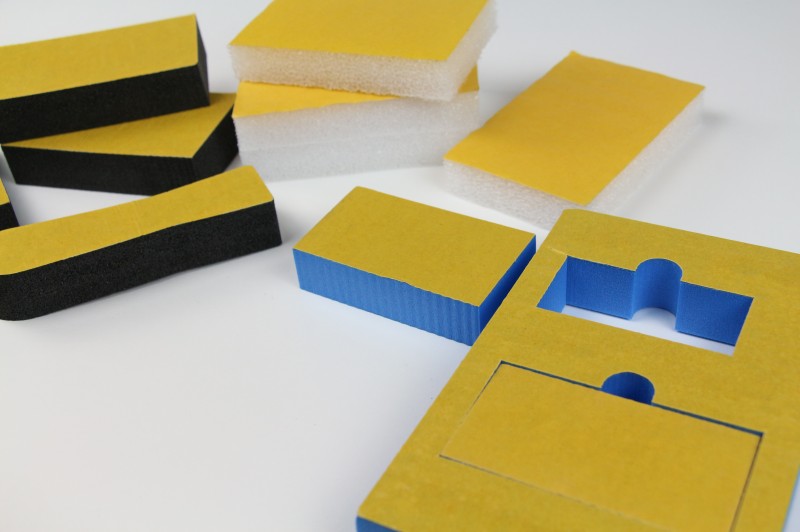 Detall del material Esponges sanit&agrave;ries