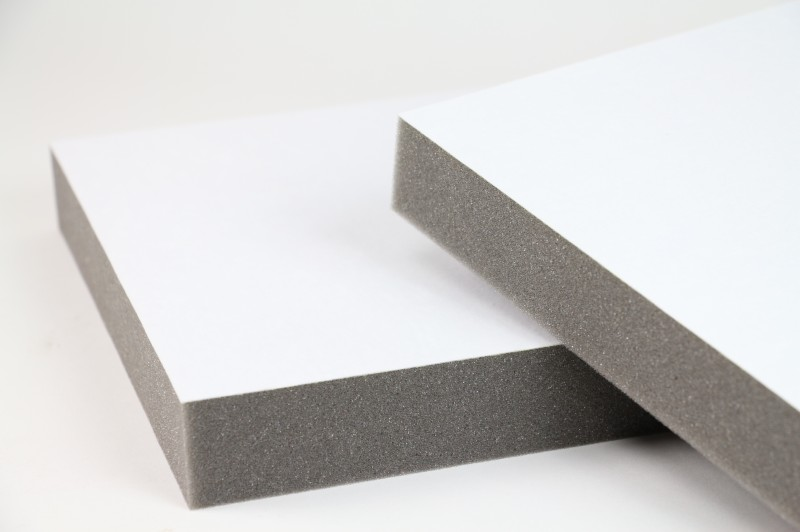 Detall del material Escuma de polietilè flocat